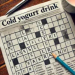 Cold Yogurt Drink Crossword