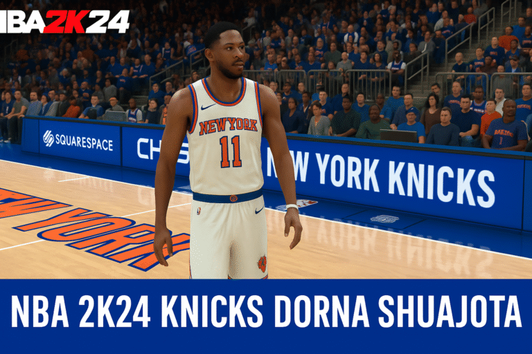 NBA 2K24 Knicks Dorna Shuajota