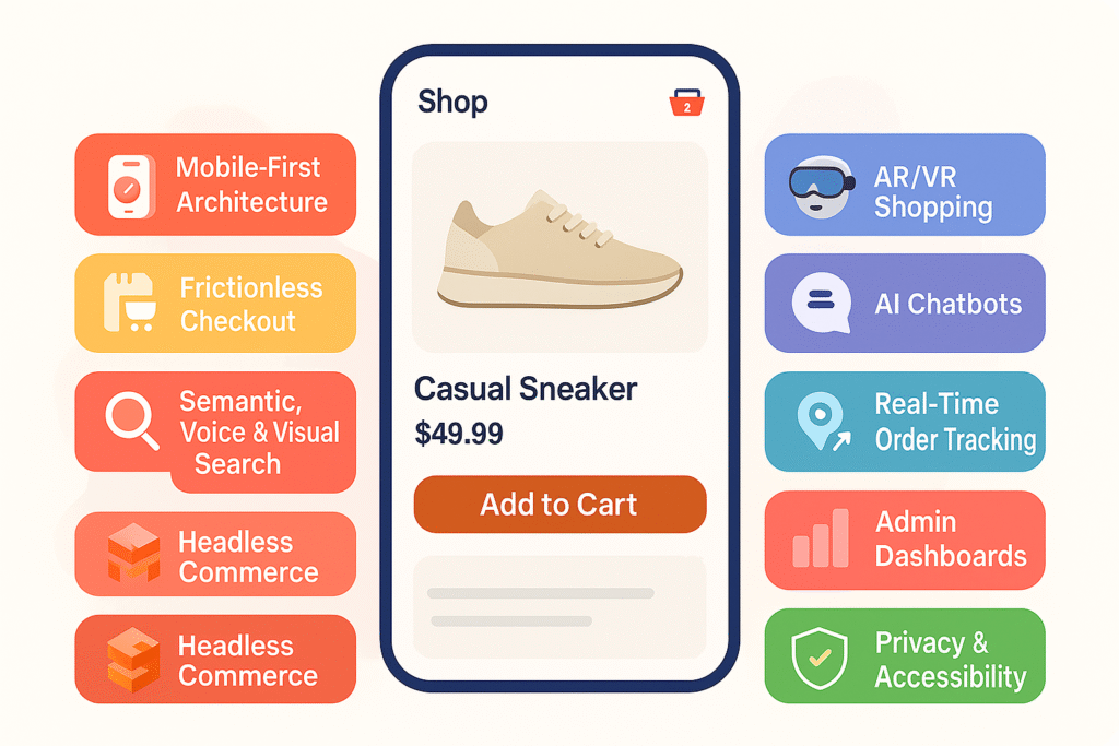 Top 10 Features Every eCommerce Web App Needs in 2025