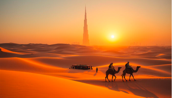 Exciting Evening Desert Safari Dubai Adventure Offering Sunset Views and Fun