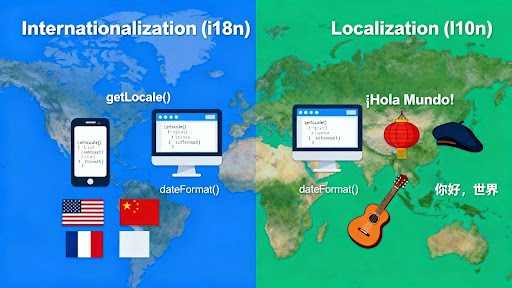 Internationalization vs Localization